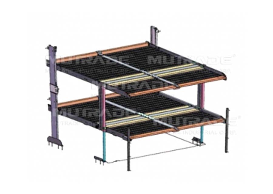 Nuevo elevador mecánico de plataforma grande para estacionamiento de automóviles con estacionamiento independiente en foso