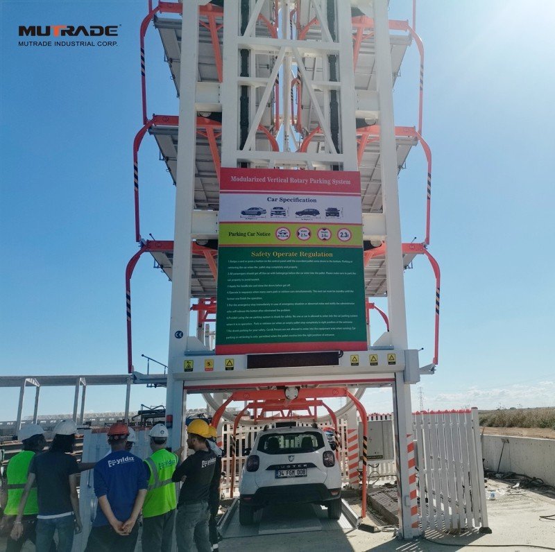 Solución Innovadora de Estacionamiento: Proyecto en Turquía con el Uso del Sistema de Estacionamiento Giratorio Solución Innovadora de Estacionamiento: Proyecto en Turquía con el Uso del Sistema de Estacionamiento Giratorio