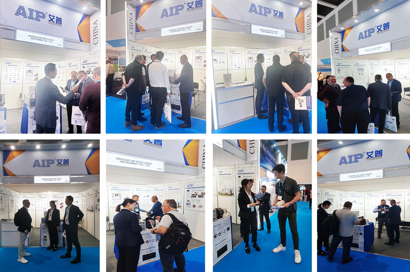 AIP company at the Berlin exhibition site AIP company at the Berlin exhibition site