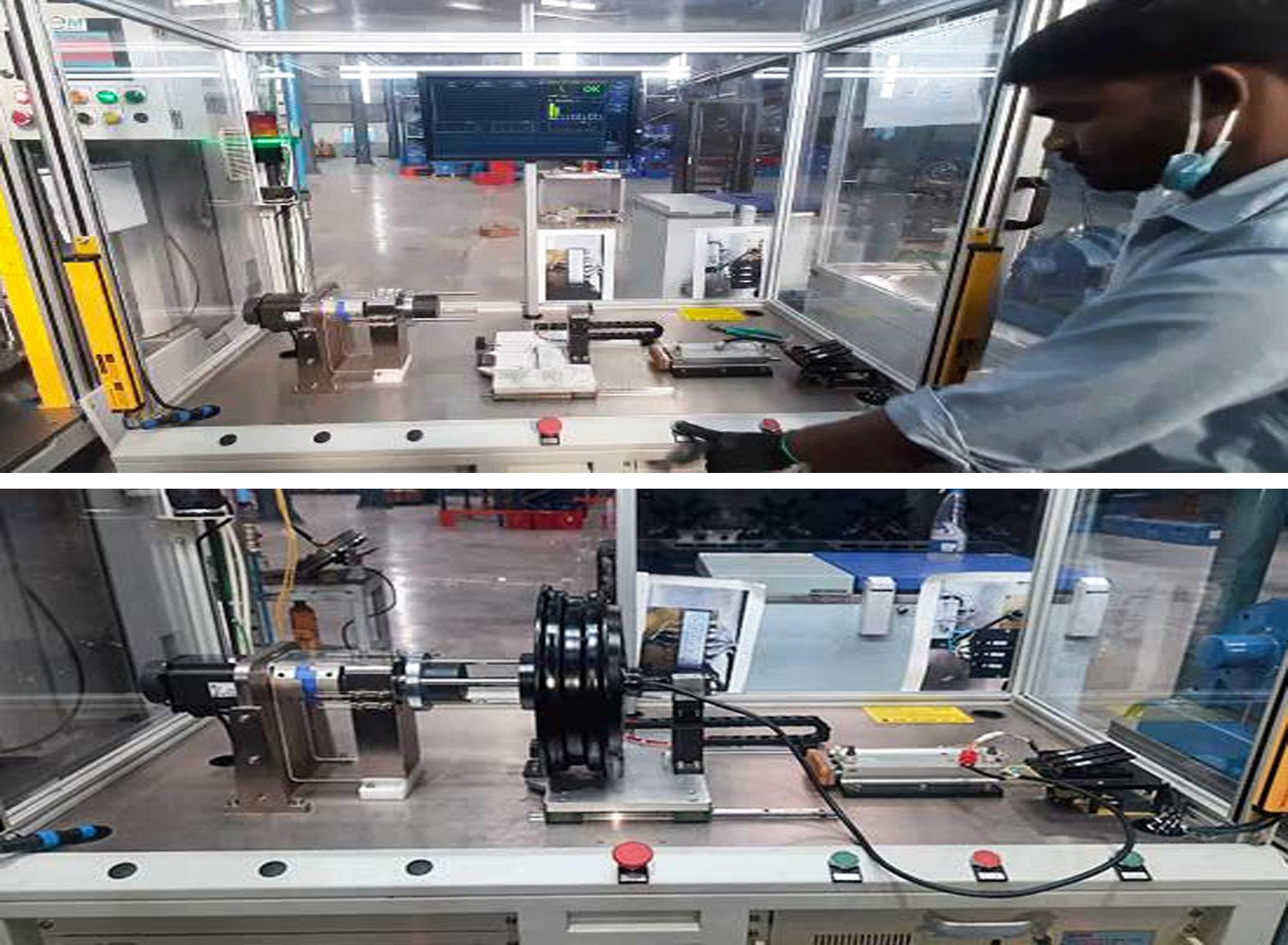 Hub motor tester application site Hub motor tester application site