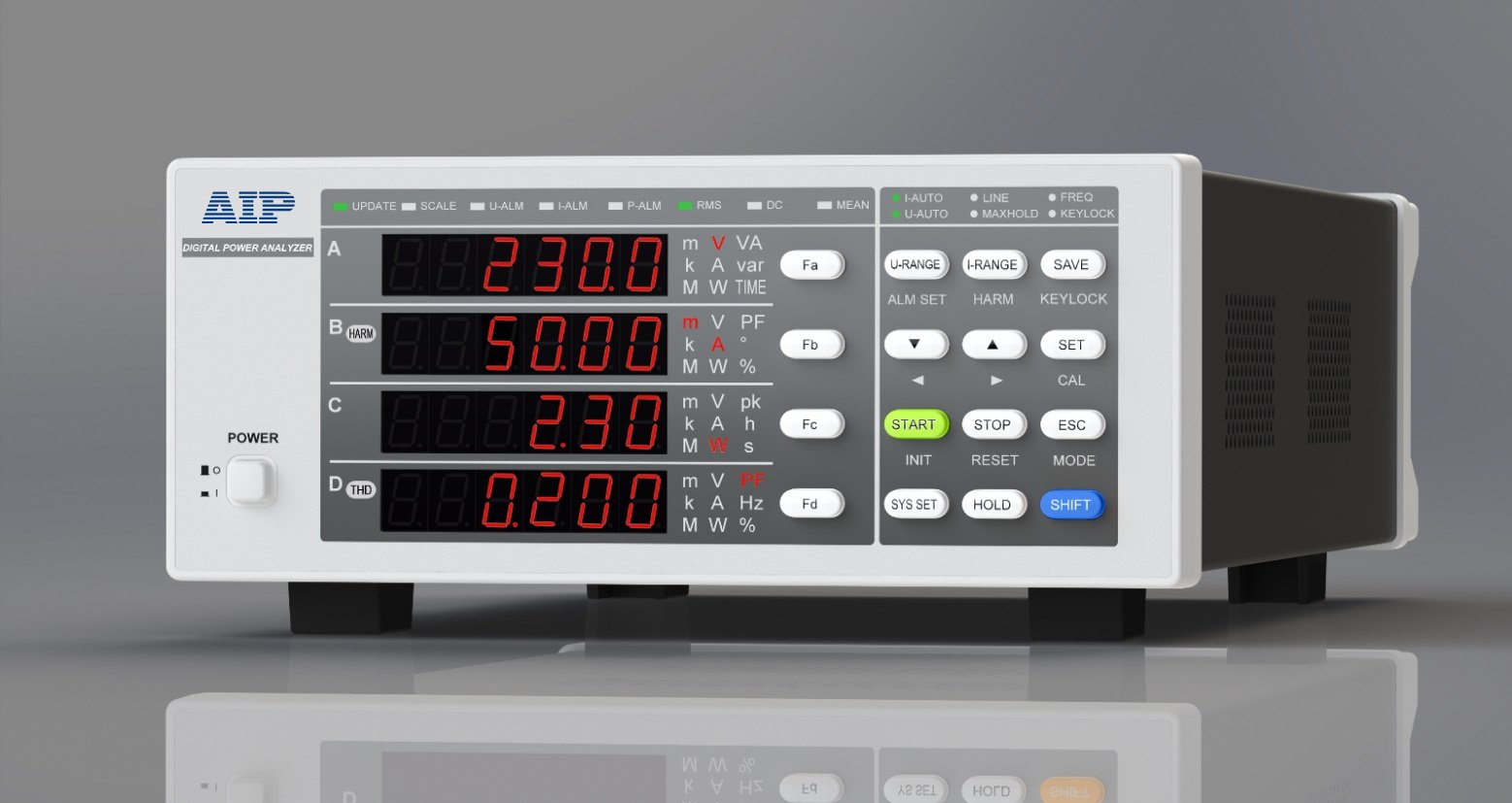 Single-phase high-precision power analyser Single-phase high-precision power analyser