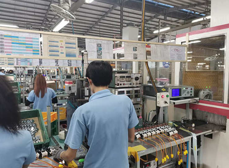 The application site of customer surge tester The application site of customer surge tester