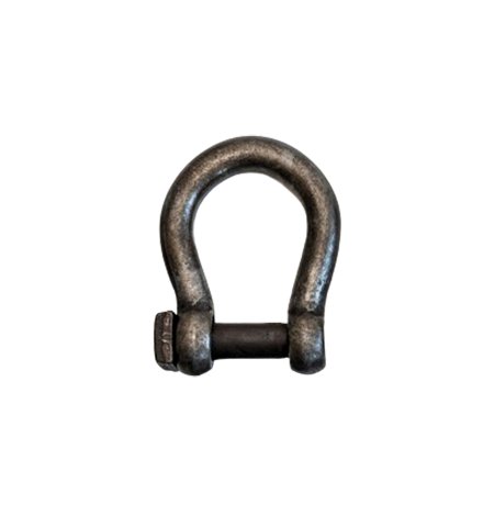 EUROPEAN TYPE TRAWLING CHAIN SHACKLE BOW TYPE WITH SQUARE HEAD SCREW PIN