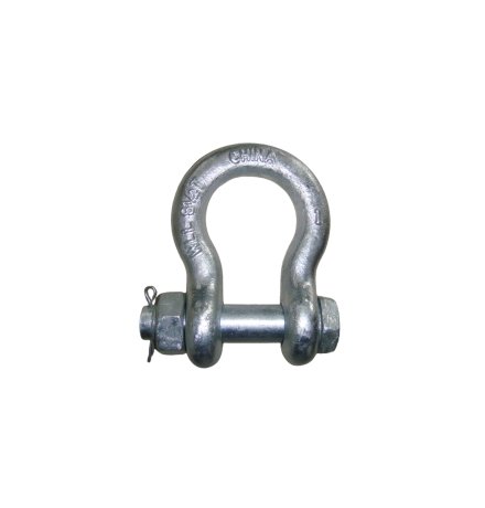 U.S. TYPE DROP FORGED BOLT TYPE SAFETY ANCHOR SHACKLE