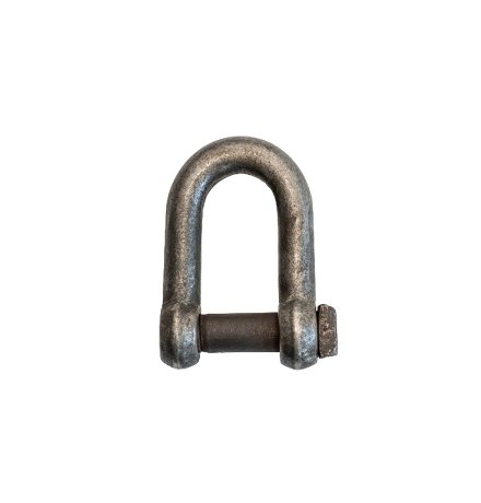 EUROPEAN TYPE TRAWLING CHAIN SHACKLE DEE TYPE WITH SQUARE HEAD SCREW PIN