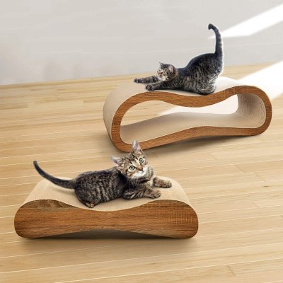 2-In-1 Recliner Cat Scratching Board