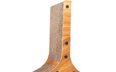  Windmill-Shaped Cat Scratching Board: Six-Sided Corrugated Paper Playground