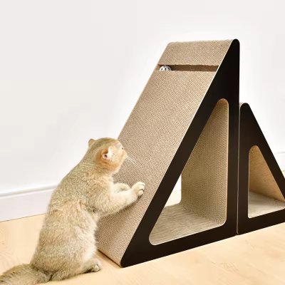 Right Angle Cat Scratching Board