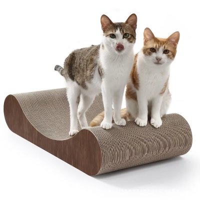 Recliner Cat Scratching Board Available On Both Sides