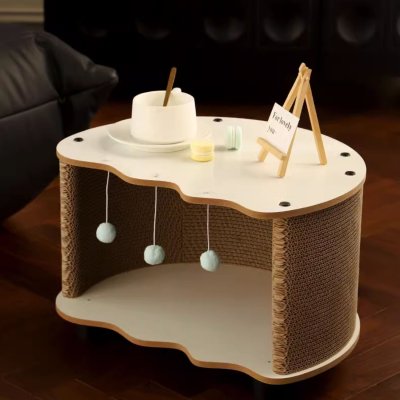 Eggshell Shape Cat Scratching Board