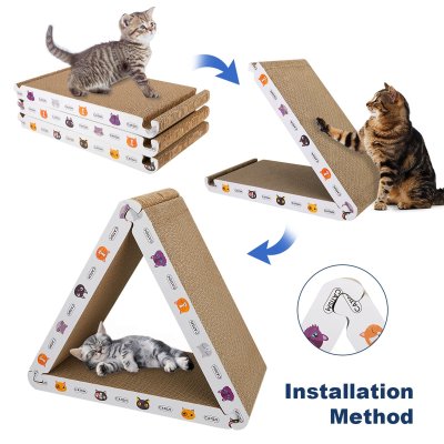 Cat Scratching Triangle Can Be Spliced