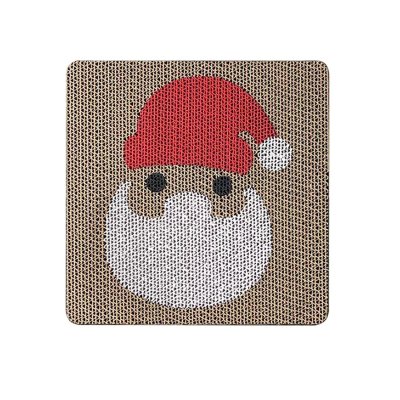 Santa Claus Cat Scratching Board