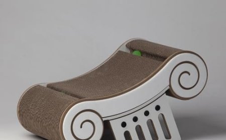 Athens Atmosphere Cat Scratching Board: The Perfect Fusion of Innovative Design and Eco-friendly Materials