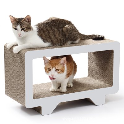 Corrugated Cat Scratch Boards Are Easy To Assemble