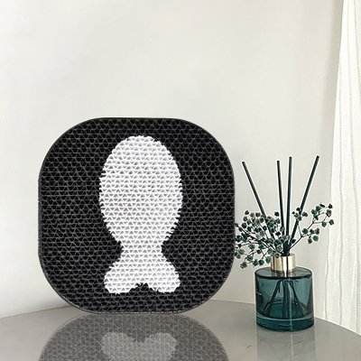 Black Bottom Fish Cat Scratching Pad