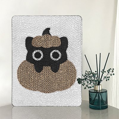 Pumpkin Peek-a-Boo Cat Scratching Pad