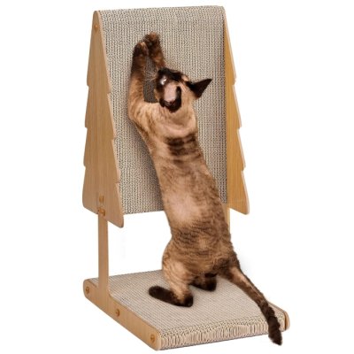 Pine Tree-Shaped Cat Scratchers