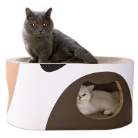  라운지 고양이 스크래쳐 스크래치 숨숨집