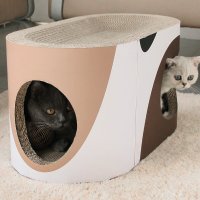 라운지 고양이 스크래쳐 스크래치 숨숨집의 5번째 사진