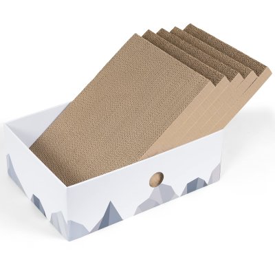 Wet Ink Pattern Paper Box Type Grabber Plate