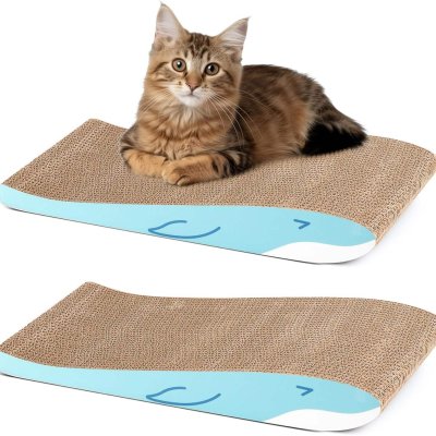 Pisces Cat Scratch Board Cat Toy 