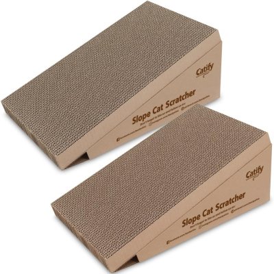 MEOW LOVE Eco-Friendly Cat Scratcher-Interactive Claw-Safe Furniture Saver for Cats Dogs Indoor/Outdoor Use Heavy-Duty Design 