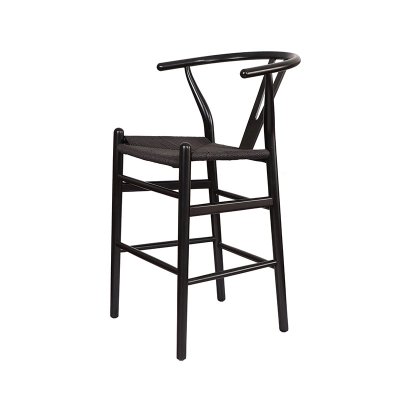 Nature Color Counter High Wishbone Y Bar Stool  Dining Kitchen Bar