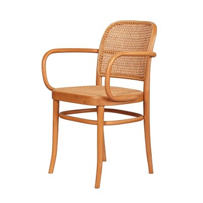 Hot sale indoor furniture wicker water rattan Cooling wood rattan seat dining chair