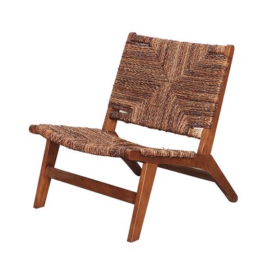 Retro style hotel lobby single sofa chair 