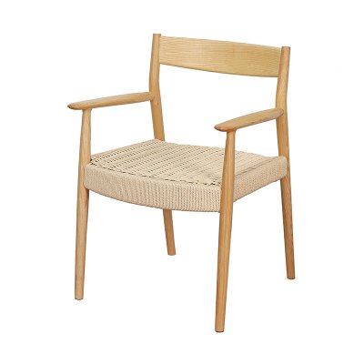  Woven Rope Seat Restaurant Dining Chair