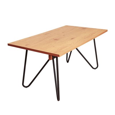 Metal Feet Custom Furniture Restaurant Furniture Rectangular Table