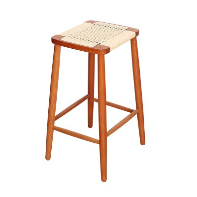 Antique Modern Natural Kitchen Bar Chairs