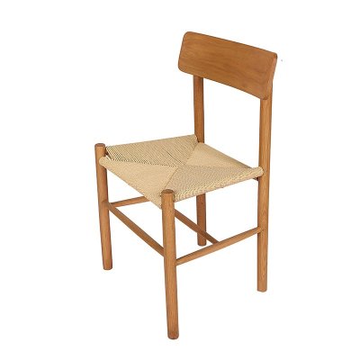 Natural Solid Wood Dining Chair 