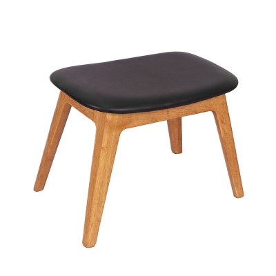 Contemporary Design Solid Wood Ottoman Stool