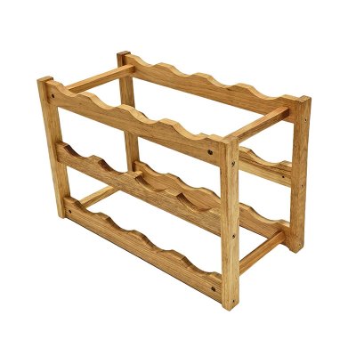 2-Tiers 8-Bottle Wine Storage Rack Holder 