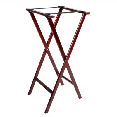 32 inch / 38 inch Wooden Tray Stand For Restaurant 