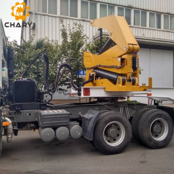 XCMG MQH37 Side Lifter with CHARY Semi-trailer for carrying