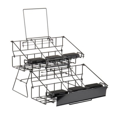 Airpot Rack with Drip Trays 02