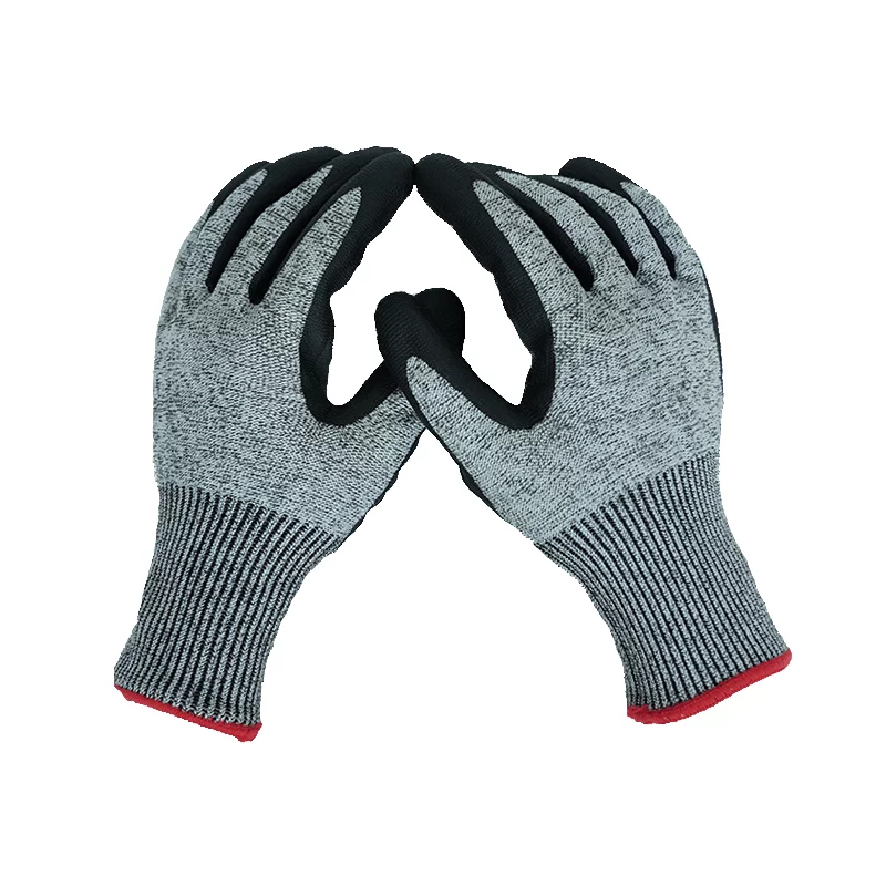 201 13G A4 HPPE NITRILE FOAM WORK GLOVES-317