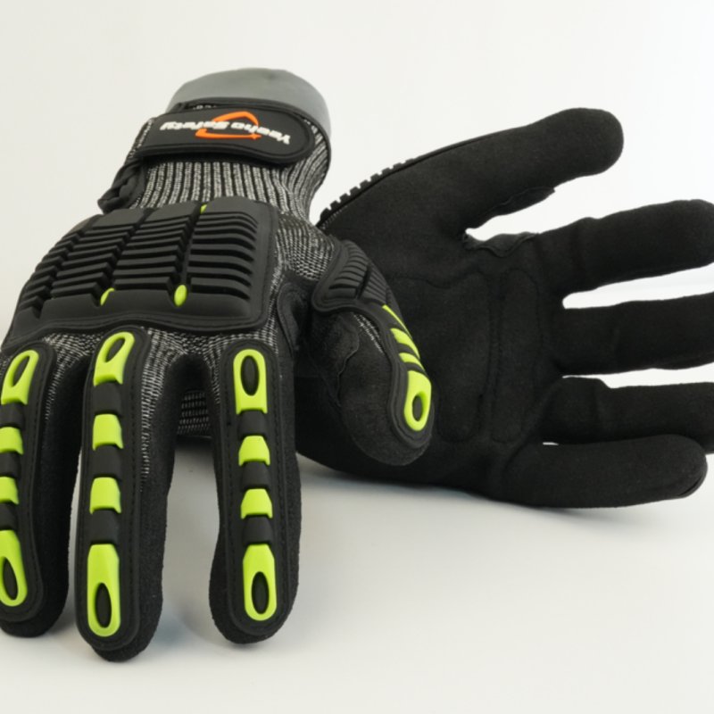 Anti vibration cut resistant protective work goves -623