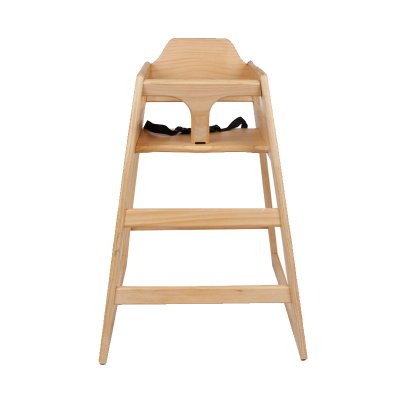 Baby high chair Wood color