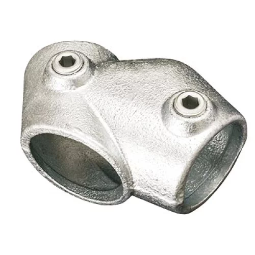 Safety Rail Fittings Adjustable Short Tee 129