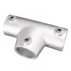 Handrail Pipe Fittings Slope Three Socket Tee 0-11° 155