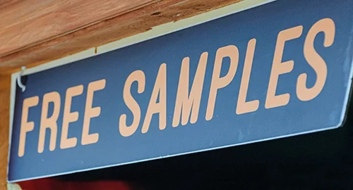Get Free Samples Service