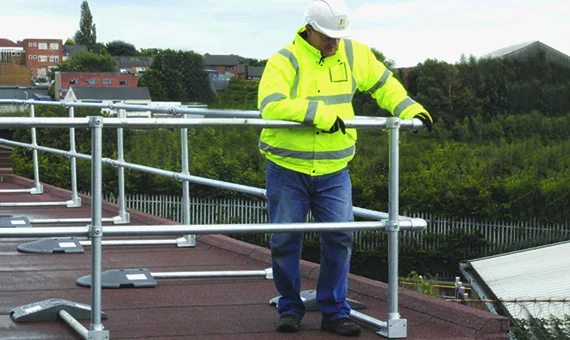 Check The Firmness and Integrity of The Safety Railing