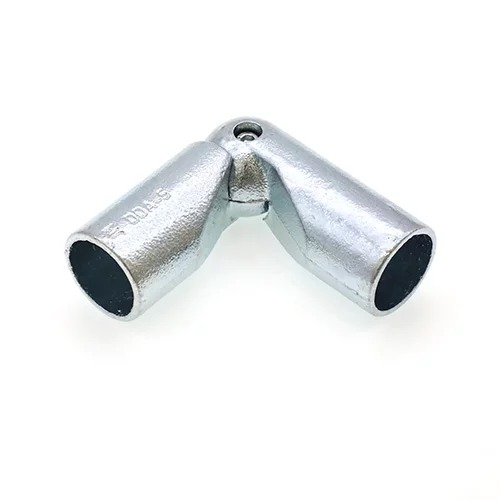 Galvanised Key Clamp Fittings Variable Elbow DDA5