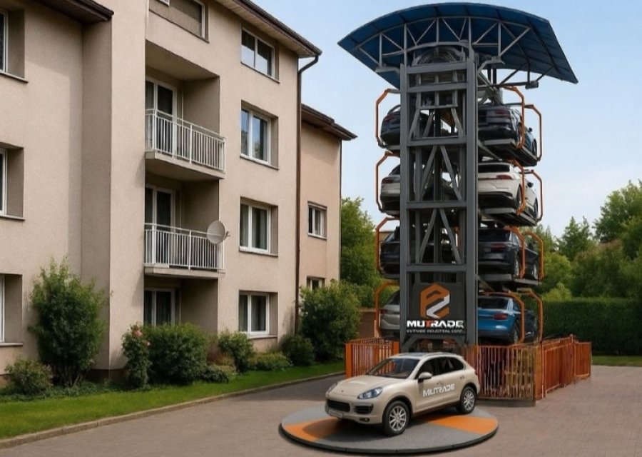 Transforming Parking Horizons with the ARP Rotary Parking System