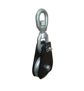 YJ198 Snatch block swivel eye
