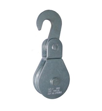 YJ208 Swivel single hook block