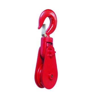 YJ062 Alloy type champ I on snatch block with hook